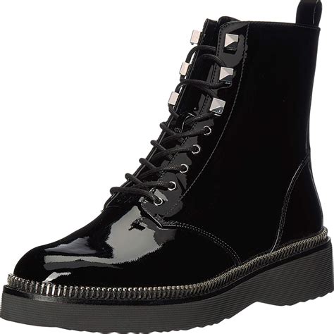 haskell patent leather combat boot michael kors|Women's MICHAEL Michael Kors Haskell Bootie .